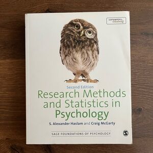 📘 Research Methods and Statistics in Psychology